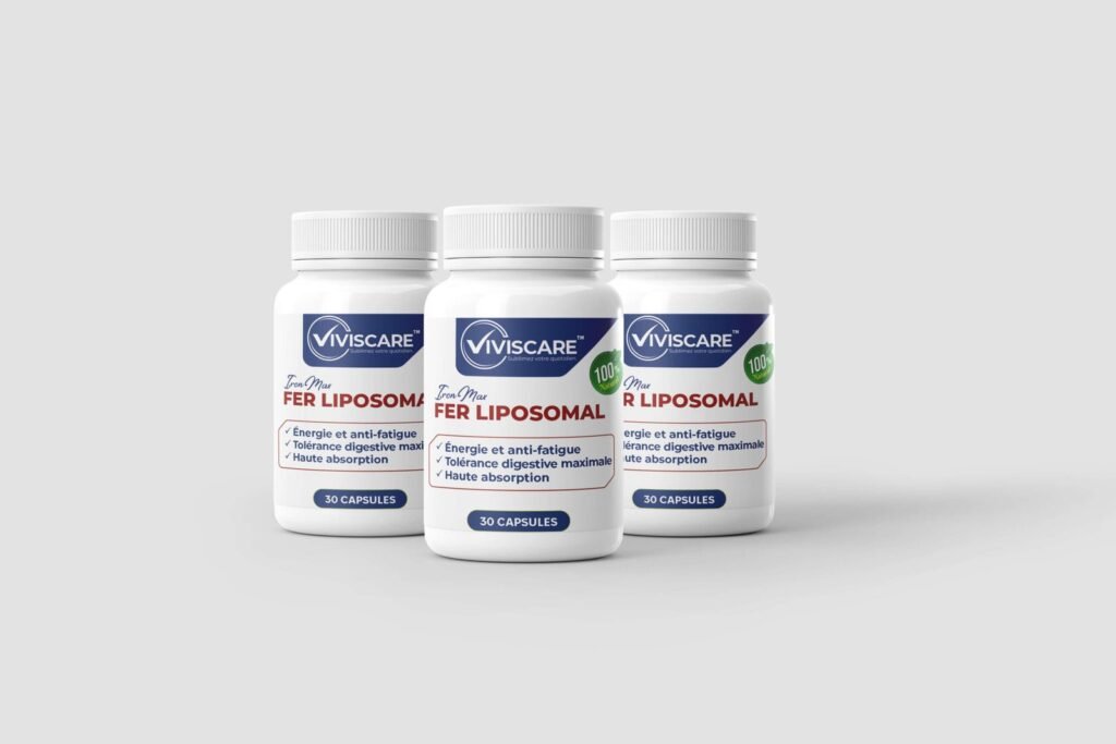 Fer Liposomal + Vitamine C 30 Capsules - الحديد