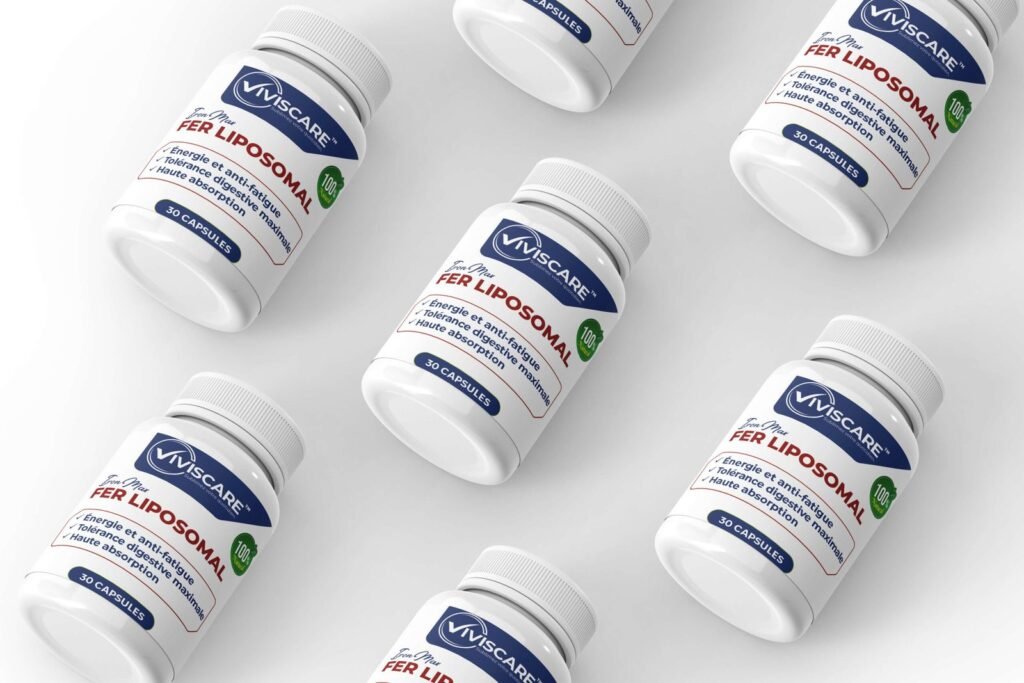 Fer Liposomal + Vitamine C 30 Capsules - الحديد