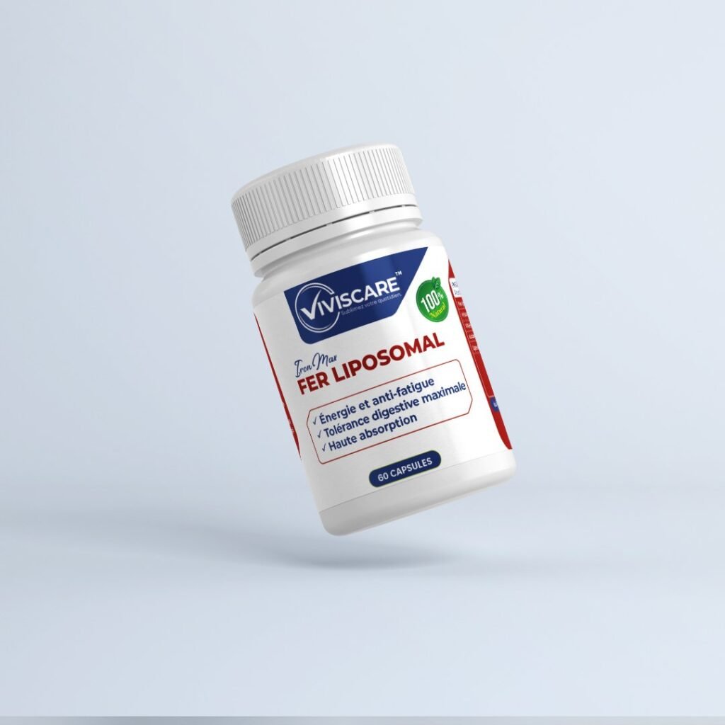 Fer Liposomal + Vitamine C 60 Capsules - الحديد