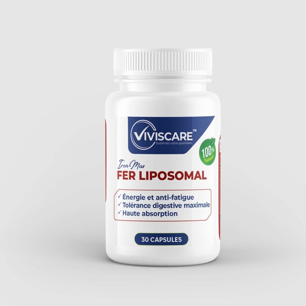 Fer Liposomal + Vitamine C 30 Capsules - الحديد