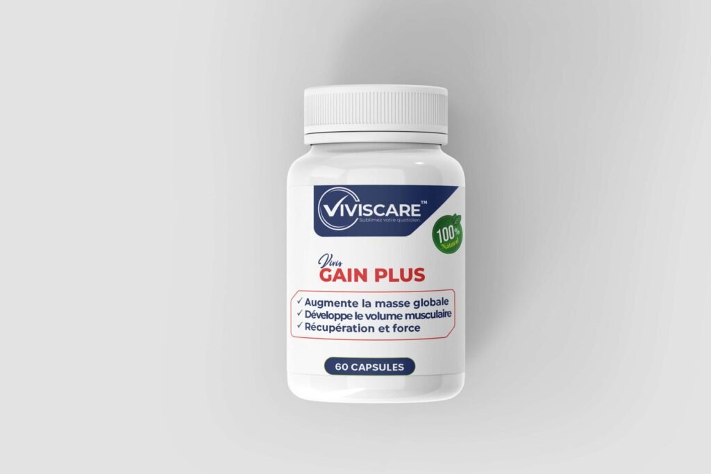 Gain Plus - Prise de Poids 60 Capsules