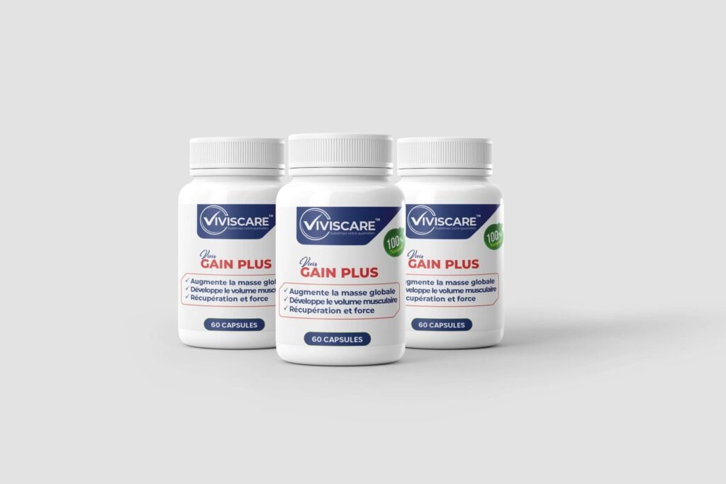 Gain Plus - Prise de Poids 60 Capsules