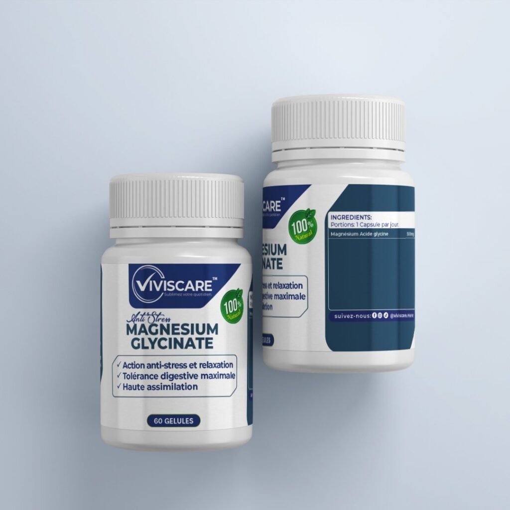 Magnésium Glycinate 60 Capsules - مغنيسيوم كليسينات