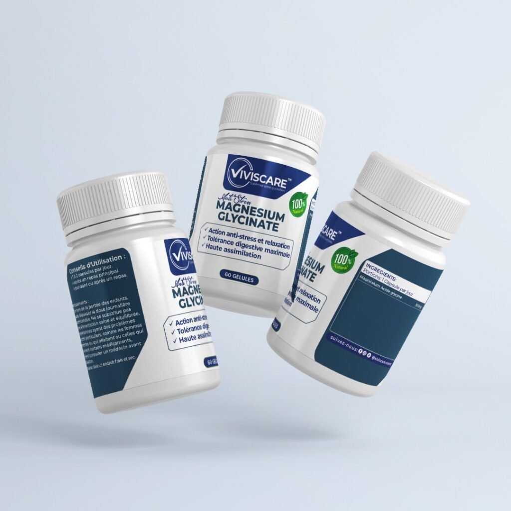 Magnésium Glycinate 60 Capsules - مغنيسيوم كليسينات