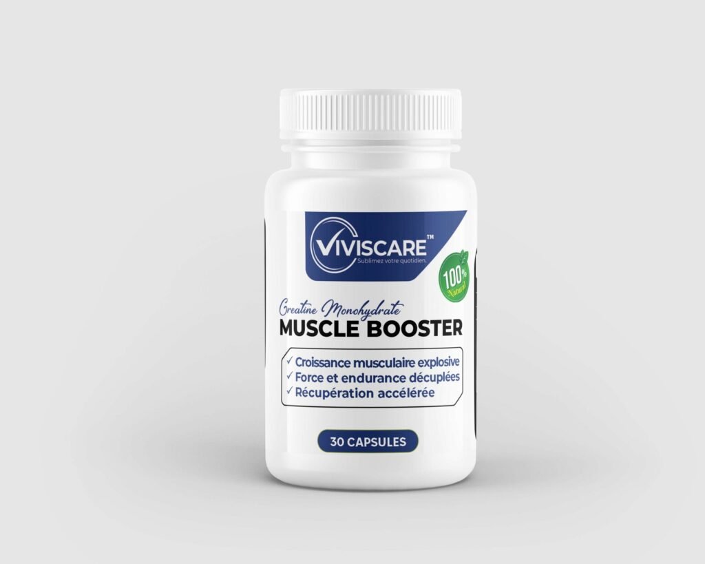 Muscle Booster - Créatine monohydrate 30 Capsules